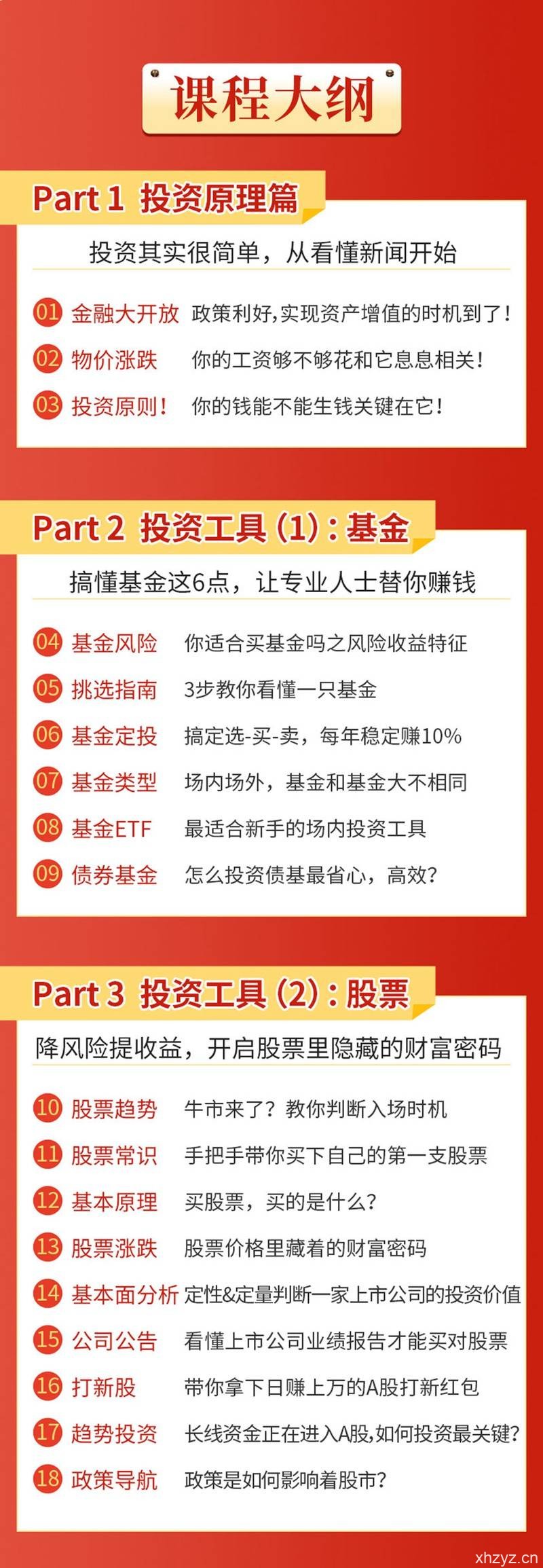老吴财富投资28讲，给你一套财富翻5倍的增值方案