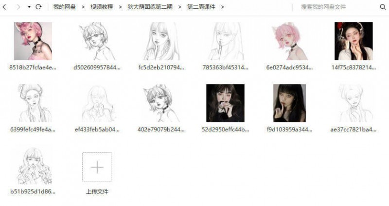 狄大萌ipad头像团练第2期2021年5月28日结课【画质高清有笔刷】