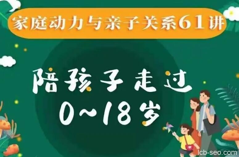 沈家宏 – 家庭动力与亲子关系61讲