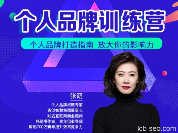 张萌萌姐个人品牌训练营课程视频