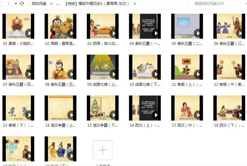 爆笑中国历史动画视频1-4部