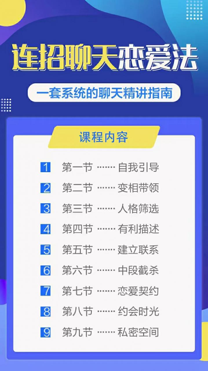乌鸦救赎连招恋爱聊天法1.0,恋商聊天课程1.0 乌鸦救赎连招恋爱聊天法1.0,恋商聊天课程1.0