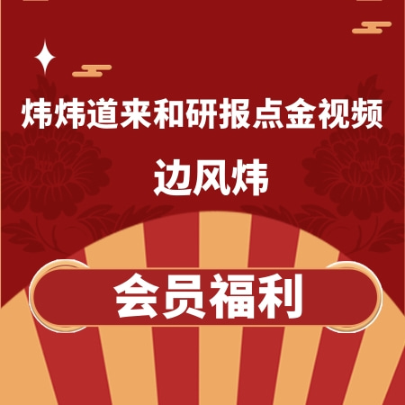 边风炜2023年12月炜炜道来和研报点金视频课程