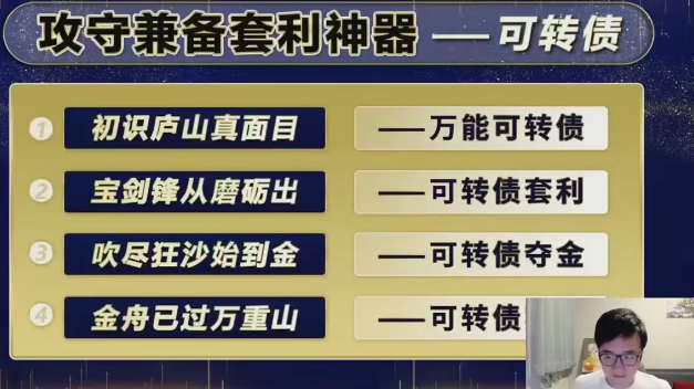 袁博-攻守兼备套利神器-可转债【4集视频】牛散特训营专栏