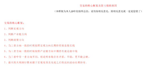 期货尹景林基本面必学的视频课 10种大宗商品基本面预测方法
