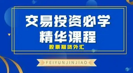 飞云金教《交易投资必学 精华课程 股票期货外汇》课程