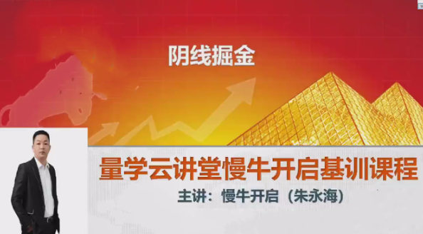 量学云讲堂2024朱永海慢牛开启第55期视频课程+第3段位课