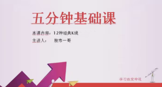 股市一哥:12种经典K线形态基础视频课程