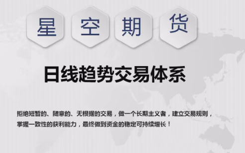 【星空期货】星空老师《日线趋势交易体系课程》