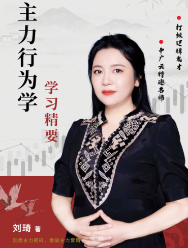 中广云刘琦老师主力行为学战法资料配套指标主力成本乾坤线选股