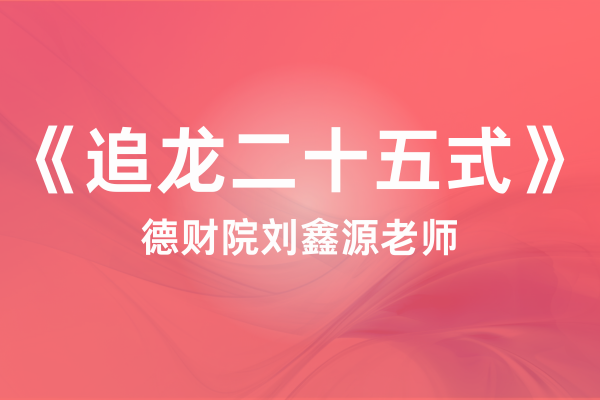 德财院刘鑫源老师《追龙二十五式》系统课