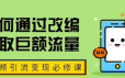 七段训练营·如何通过改编获取巨额流量，短视频引流变现必修课（全套课程）