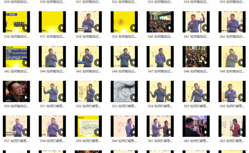 苏引华《2019思维导图》（108集）视频课程