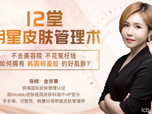 韩式肌肤的秘密:12堂明星皮肤管理术