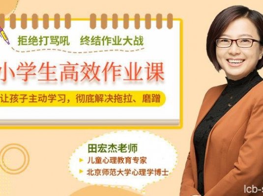 小学生高效作业课：让孩子主动学习，摆脱磨蹭拖拉