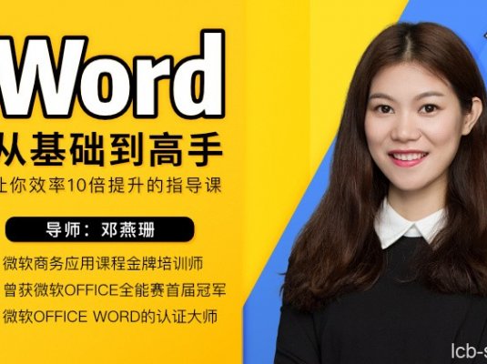 邓燕珊《Word从零基础到高手》