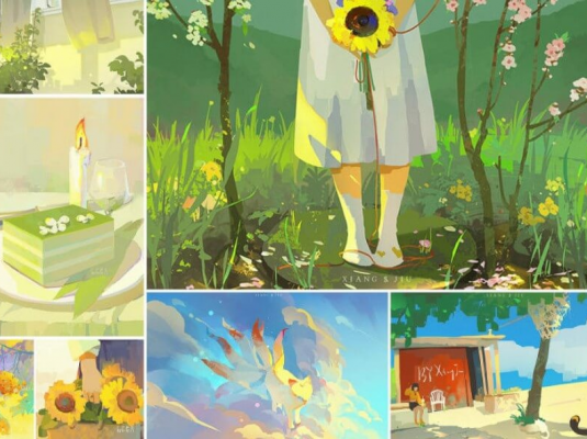 白衣巷九零基础水彩风插画课2020年1月【画质还行】