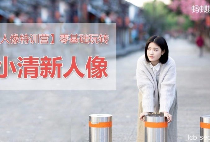 蚂蚁摄影-零基础玩转小清新人物