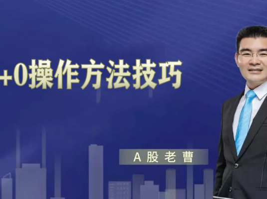曹茂桂股市秘笈日内T+0操作方法技巧