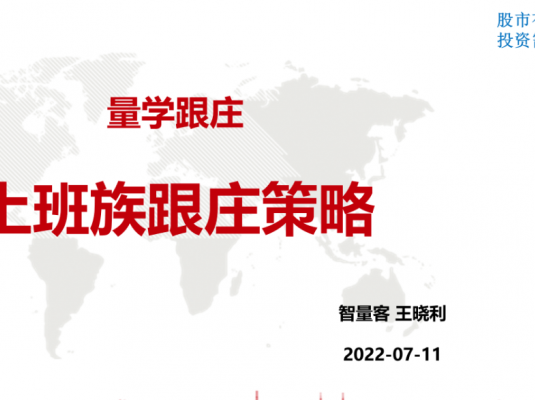 量学云讲堂王晓利视频课程第2-7期汇总+指标