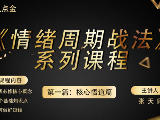 小鼠财经情绪周期核心悟道篇22集全