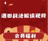量学姚工-酒田战法解读视频课程【完结】