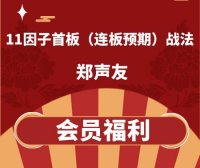 郑声友课程-11因子首板(连板预期)战法课程(含指标)