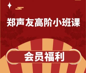 郑声友《连板胜率技能提升》高阶直播课