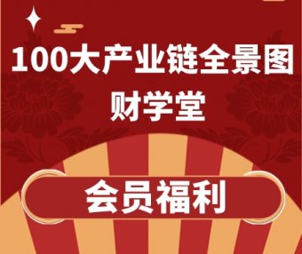 财学堂 100大产业链全景图