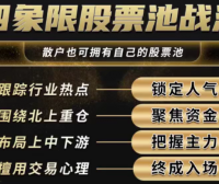 袁博-四象限股票池战法课程-牛散特训营专栏