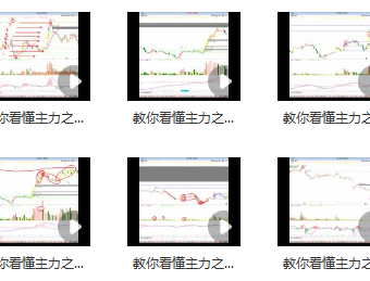 量学大讲堂-老耐-量学贯通战法直播 教你看懂主力视频课 8视频