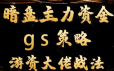 平民翻身暗盘主力资金 gs策略方法 游资大佬战法教学视频课程