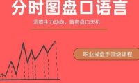 一飞金融《分时图盘口语言－－绝密主力操盘课程》